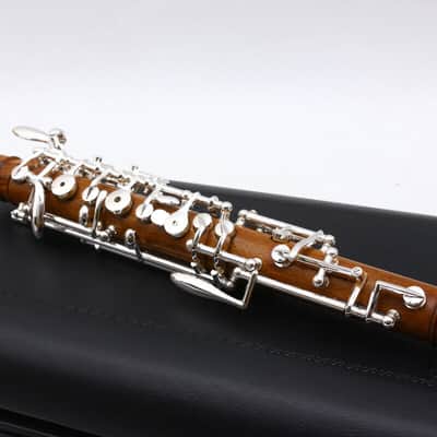 Professional oboe Nice Sound C key Rosewood Body 3rd Octave left F Key image 6