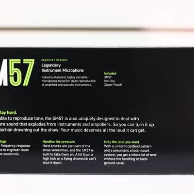 Shure SM57-LC Cardioid Dynamic Instrument Microphone image 2