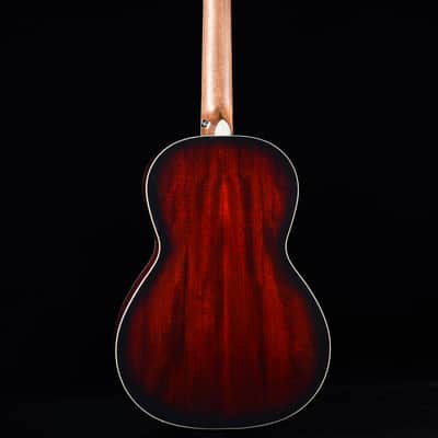 PRS SE P20E Tonare Parlor with Fishman Sonitone Pickup - Fire Red Burst image 3