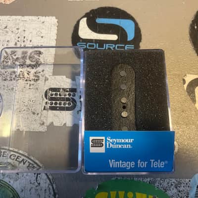 Pre Owned Seymour Duncan STL-1 Vintage '54 Tele Bridge Pickup 2010s - Black image 1