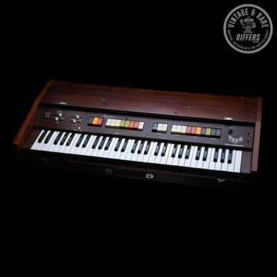 (Video) *Serviced* Viscount UFO 61 Intercontinental Vintage 1970s Italian 61 key Electronic Combo Organ Synth Made in Italy All Original Synthesiser w/ Built-in Drum Machine & Speakers (Similar to Roland CR-68 78 Compu-Rhythm)