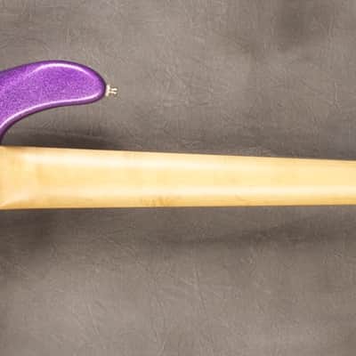 Sadowsky NYC Modern 5 - purple sparkle lefty lefthand image 7