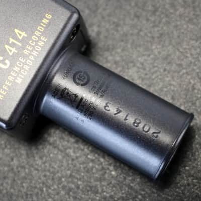 AKG C414 XLII Large Diaphragm Multipattern Condenser Microphone 2010s - Black image 12