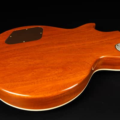 Gibson 1957 Les Paul Standard Murphy Lab Ultra Light aged - Orange Sparkle Top Natural back image 12