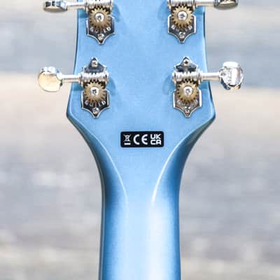 Guild Starfire I DC Pelham Blue Double-Cutaway Semi-Hollow Electric Guitar image 6