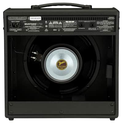 Fender Mustang LT50 50W 1x12 Guitar Combo Amp Black image 3