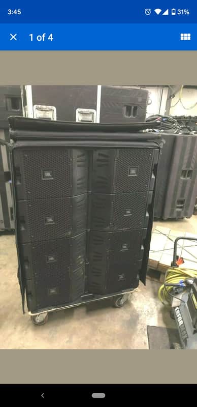 (16) JBL VTX V20 Line Array image 1