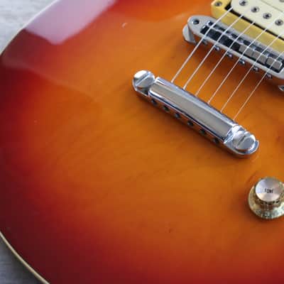 1982 Yamaha Japan SG-800S Double Cutaway (Cherry Sunburst) image 4