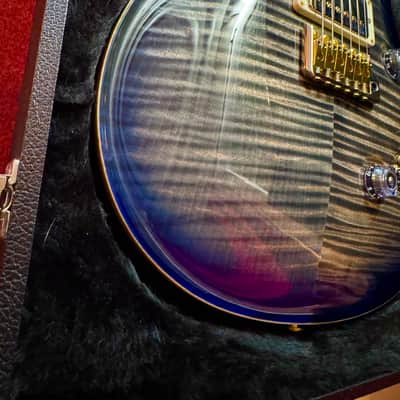 PRS Custom 24 Wood Library 2017 - Charcoal Violet 10 Top image 4