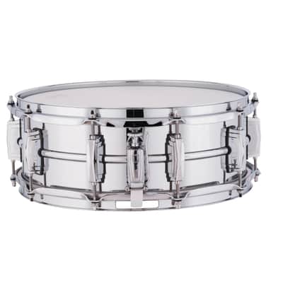 Ludwig LM400 Supraphonic 5x14" Snare Drum, Smooth Chrome Plated Aluminum, B-Stock image 2