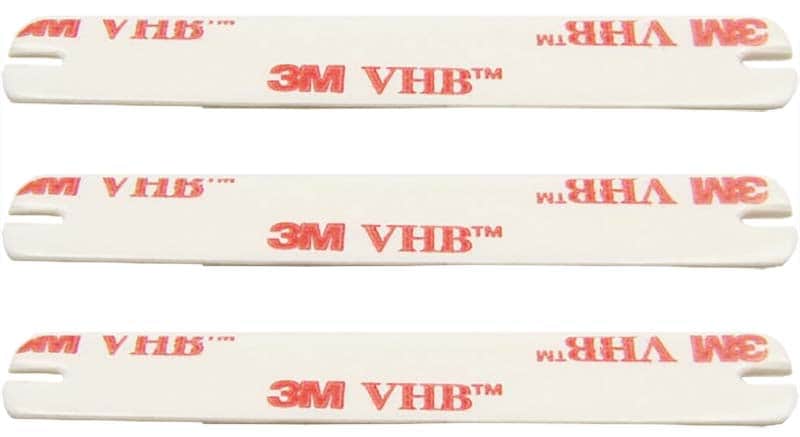 LR Baggs IBeam Guitar Pickup Adhesive Mounting Strips, 3-Pack image 1