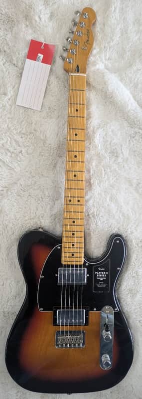 Fender Player II Telecaster HH Elec guitar, Maple Fingerboard, 3 Color Sunburst image 1