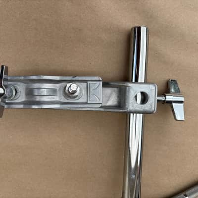 Tama 1980s Titan, long boom arm cymbal stand with multi clamp image 6