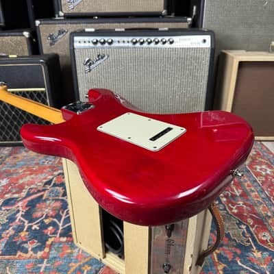 1998 Fender American Deluxe HSS Stratocaster w/Roller Nut & HSC image 10