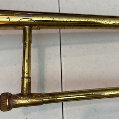 Blessing Tenor Trombone — SN 494710 — Fair condition, original case & mouthpiece image 7