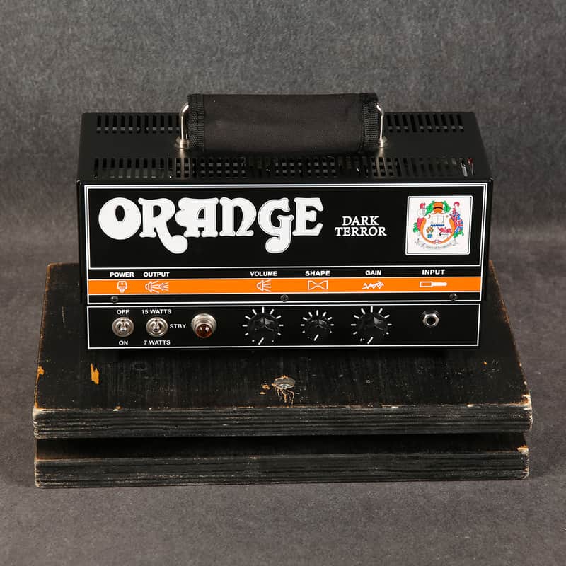 Orange Dark Terror Valve Amp Head - 2nd Hand (167179) image 1