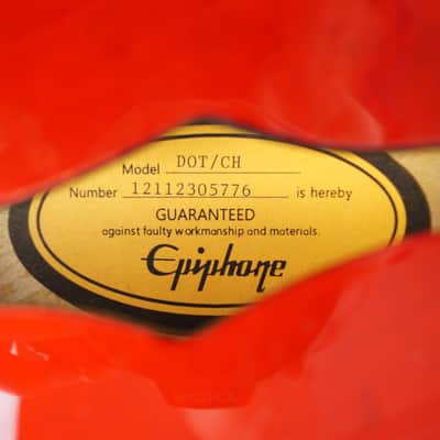 Epiphone The Dot - 2012 - Cherry image 12