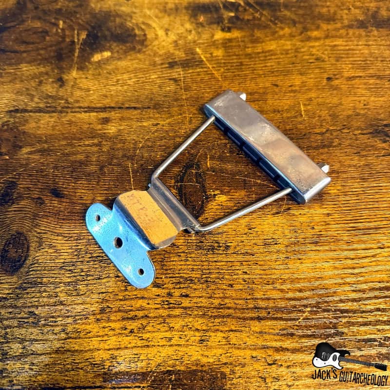Gibson EB Series Bass Tailpiece  (1960s - Nickle) image 1