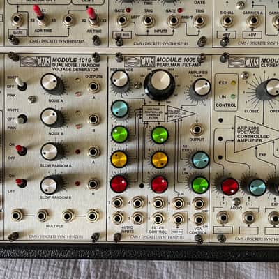 CMS Discrete Synthesizers ARP 2500 Eurorack Modular System with Tini-Jacks 2020 - Gray image 9