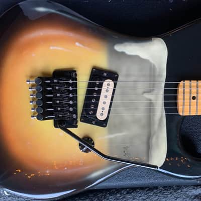 Kramer Baretta 1986 - Dennis Kline Beer Graphic - Rare Transition Neck, Maple Fretboard image 2