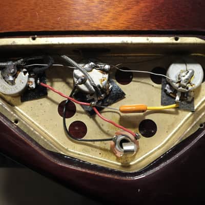 1966 Gibson Thunderbird Bass Non Reverse Mahogany 4String image 13