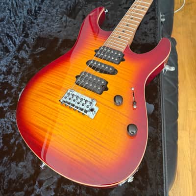 Suhr Modern Aged Cherry Burst Flame Maple Top/Swamp Ash Body **Stunning** image 15