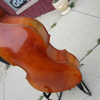 Kay Kraftsman 3/4 Upright Bass 1945 B-385 Chubby Jackson model aka Switch Master Pickup SE Michigan image 14