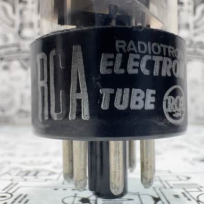 RCA 6SN7GTB  Preamp Tube 1950s USA - Tested image 1