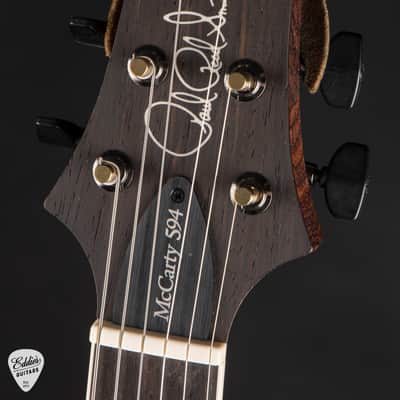 PRS Eddie's Guitars Wood Library McCarty 594 Singlecut Brazilian/Rosewood Neck - Black Gold Burst image 7