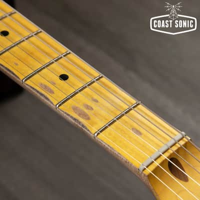 Mint Nash Guitars S-57 desert sand, light relic, hard case image 12