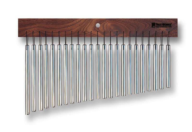 TreeWorks Compact Medium Single Row 23 Bar Classic Chimes image 1