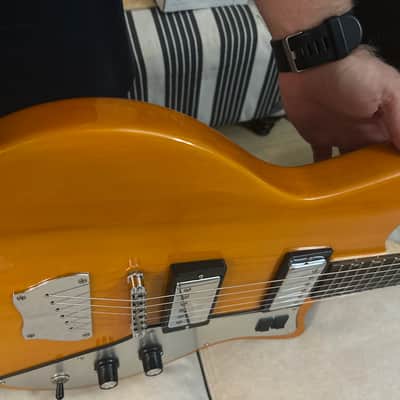 Ibanez JTK1-BT Jet King Standard 2003 - 2005 - Butterscotch Transparent image 8