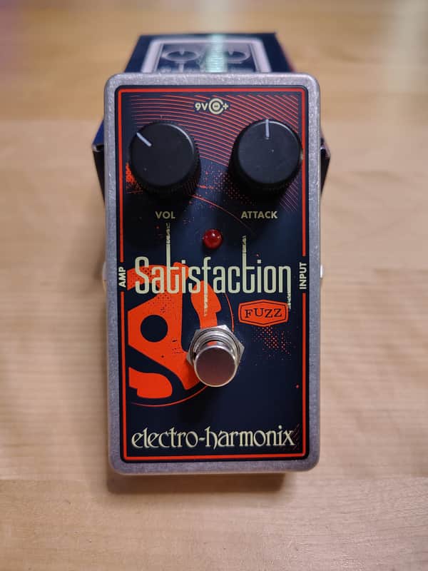 Electro-Harmonix EHX Satisfaction Fuzz Pedal w/ Box and Paperwork