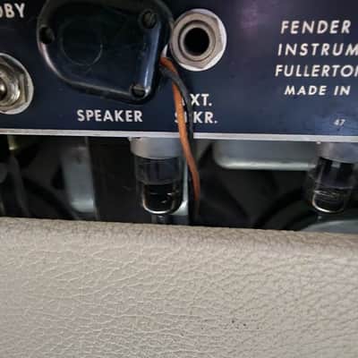 Fender Concert Brownface 1964 40W 4x10" Guitar Combo image 6