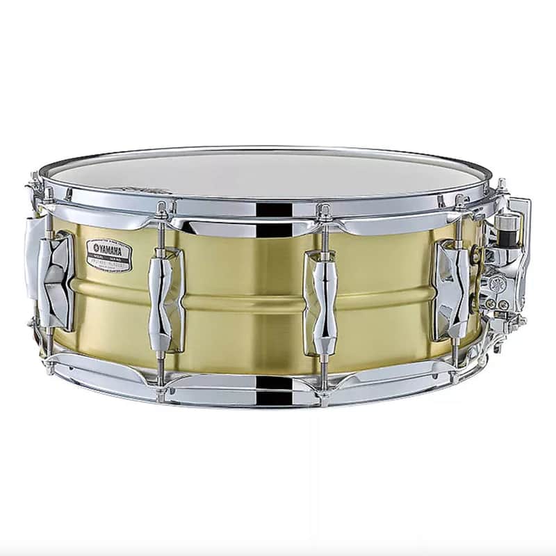 Yamaha RRS-1455 Recording Custom 5.5x14" Brass Snare Drum image 1