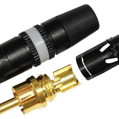 2 Foot – Mogami 2534 Quad Stereo Pair (L, R) cables | Neutrik Gold RCA RCA to XLR Female image 4
