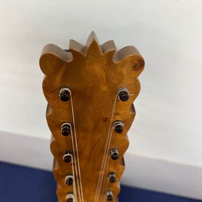 Vintage R Wilkinson Custom Made 12-String Classical Baroque Guitar with Case Made for Rod Stucky image 4