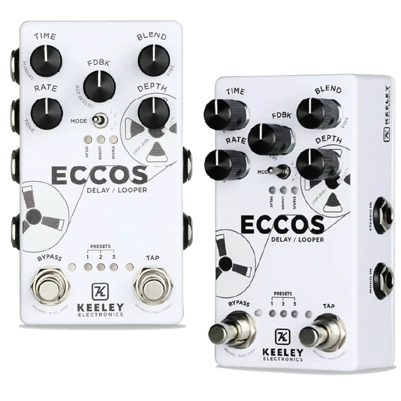New - Keeley Eccos Tape Delay Looper Guitar Effects Pedal image 1