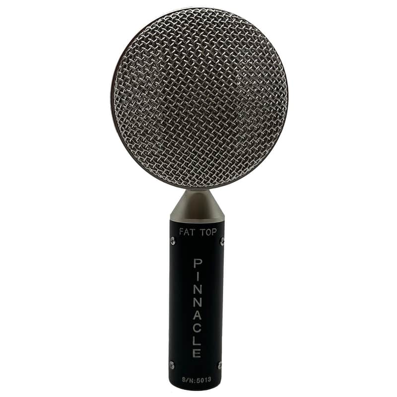 Pinnacle Microphones Fat Top Ribbon Microphone (Black) image 1