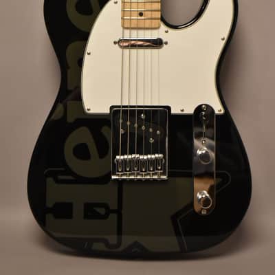 2010 Fender LTD Standard Telecaster Heineken Promo Black MIM w/Bag image 3