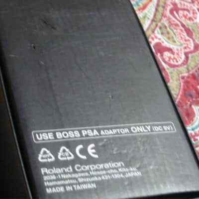 used condition Boss EMPTY BOX for TU-3 Chromatic Tuner (NO pedal / NO paperwork) specifically from 2015 (but can be home for other year TU-3 pedal) - Black Box with blue & white graphic image 16