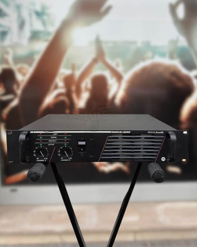 Renkus-Heinz P2000 2x600W Power Amplifier by Crest Audio – Excellent Condition image 1