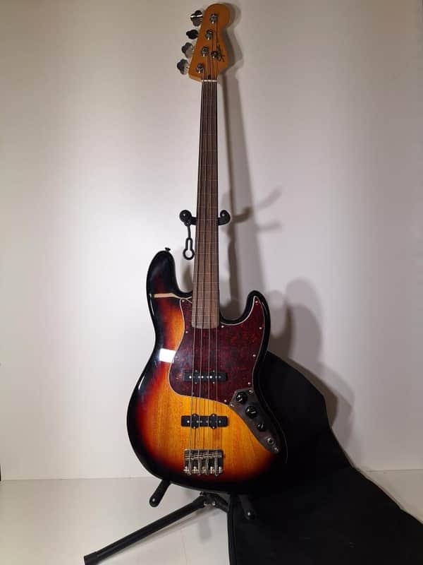 Squier Jazz Bass w/ Gig Bag image 1