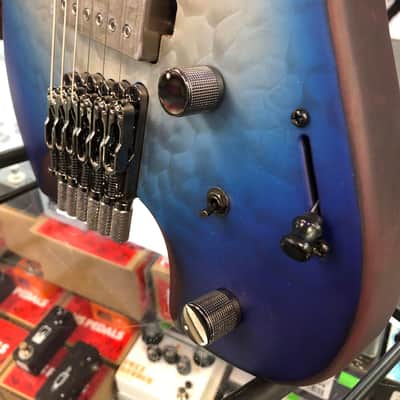 Ibanez QX54QM Blue Sphere Burst Flat with Gig Bag - Free Shipping image 6