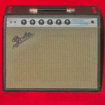 Fender PRINCETON REVERB 1971 - SILVERFACE - BLACK TOLEX image 2