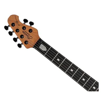 Sterling Music Man JP150D Quilted Maple - Cerulean Paradise - B-Stock image 4