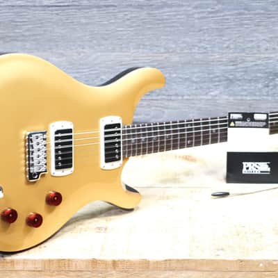 PRS SE DGT David Grissom Signature Gold Top Moon Inlays Electric Guitar w/Bag image 9