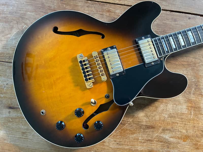 1990 Gibson ES-347 - Sunburst, Bill Lawrence Pickups. image 1