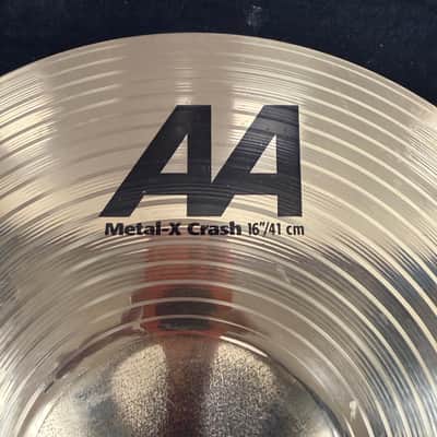 Used Sabian AA Metal-X 16" Crash Cymbal 1200 grams image 2