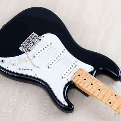 1986 Squier by Fender Bullet S3T (V2) Black w/ American Standard Pickups, E6-Serial Japan MIJ Fujigen image 9
